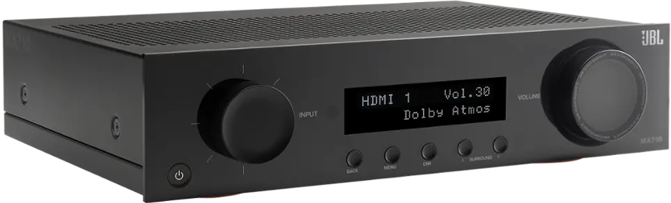 JBLMA710BLKAM JBL MA710 7.2ch HDR AV Receiver - Black-4