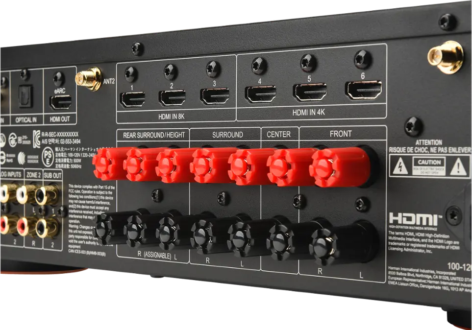 JBLMA710BLKAM JBL MA710 7.2ch HDR AV Receiver - Black-2
