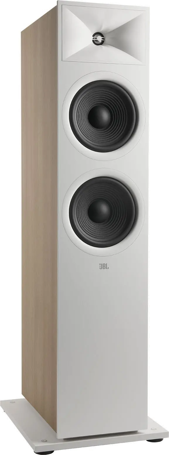 JBL280FWHT JBL Stage2 280F 2.5-Way Dual 8 Floorstanding Loudspeaker - Each - Latte-3
