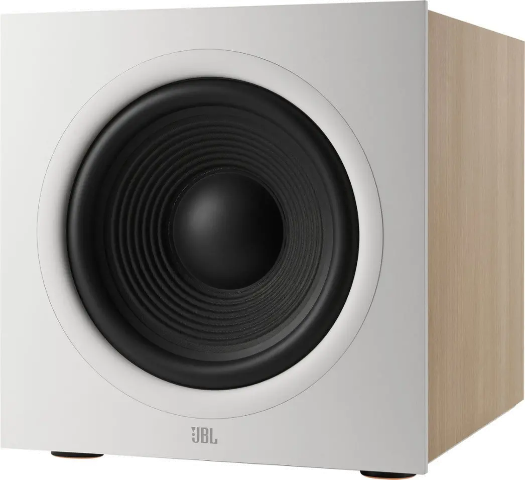 JBL220PWHTAM JBL Stage 220P 12 Powered Subwoofer - Latte-1