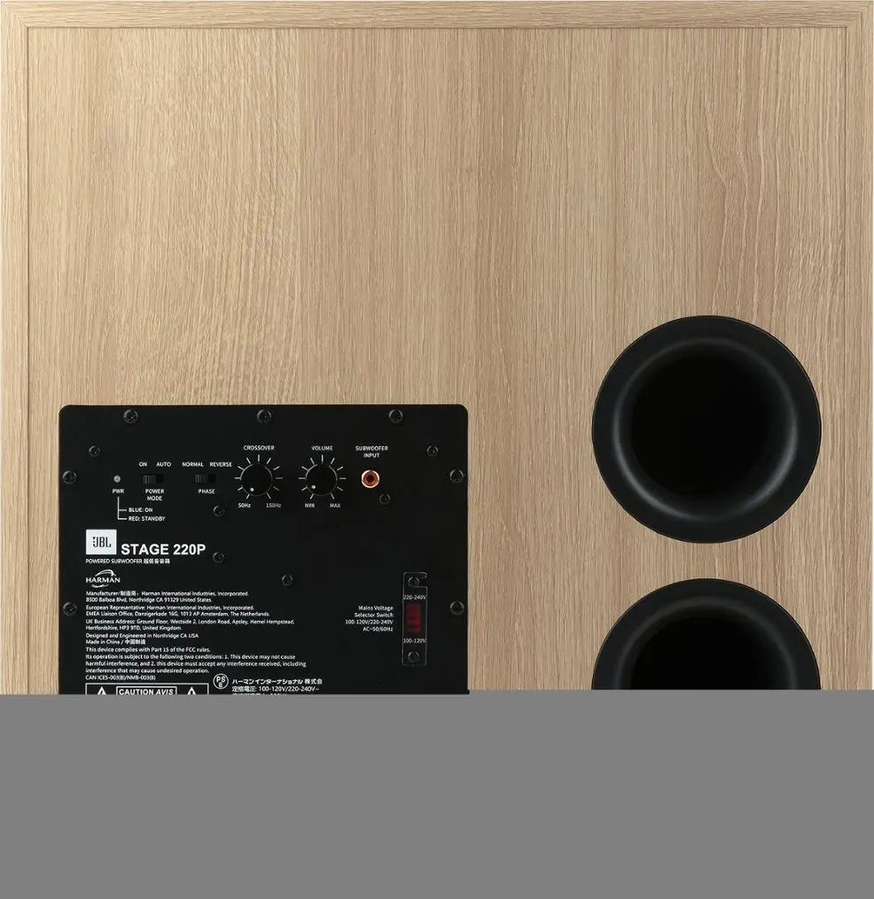 JBL220PWHTAM JBL Stage 220P 12 Powered Subwoofer - Latte-9