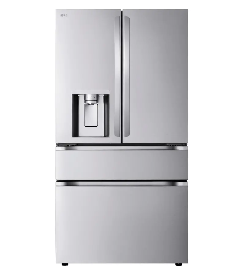 LG 24.5 Cu Ft French Door Refrigerator - Counter Depth Stainless Steel