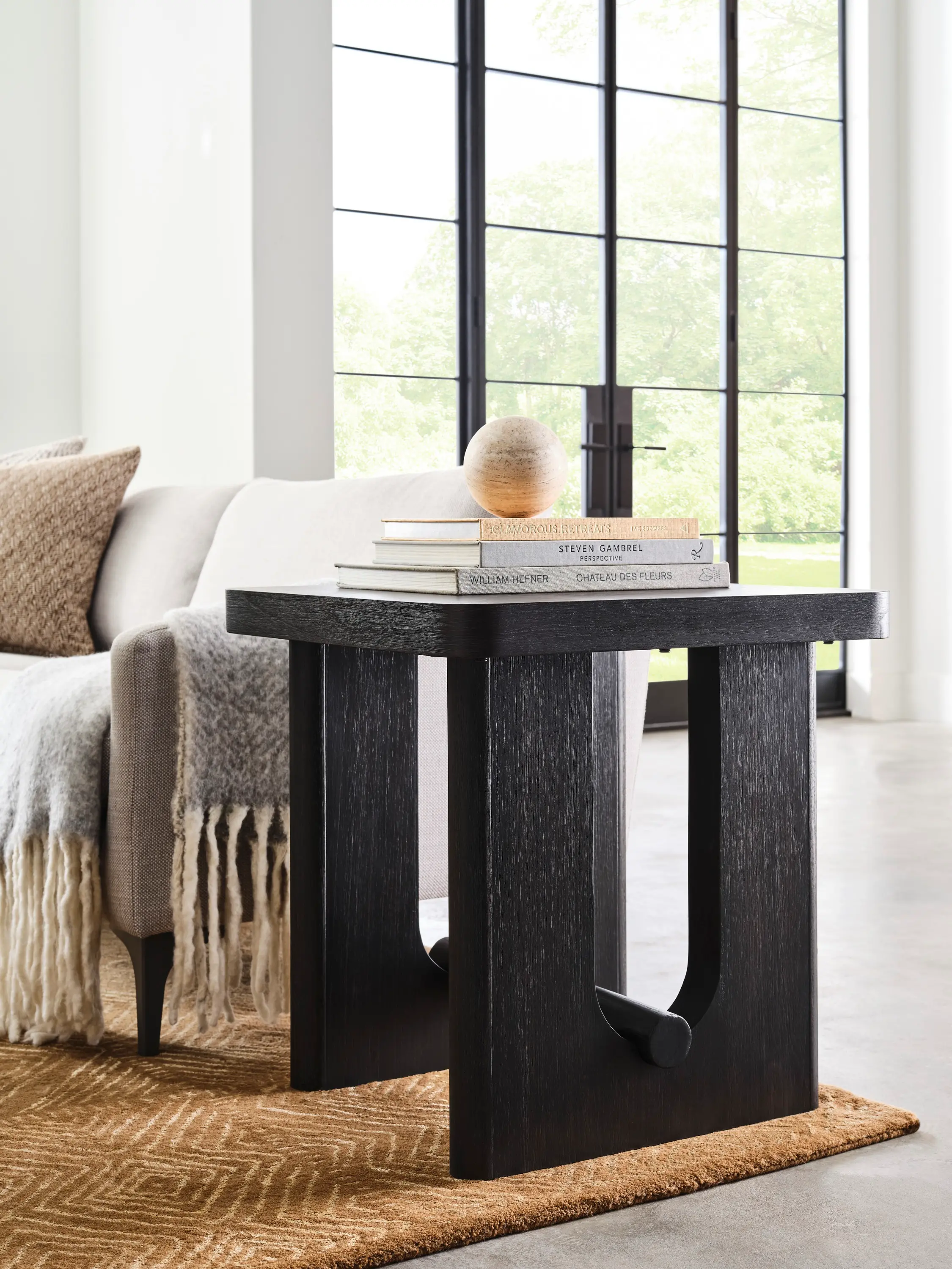 Sloane Black End Table-2