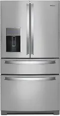 WRMF7736PZ Whirlpool 26.2 Cu Ft French Door Refrigerator - Stainless Steel