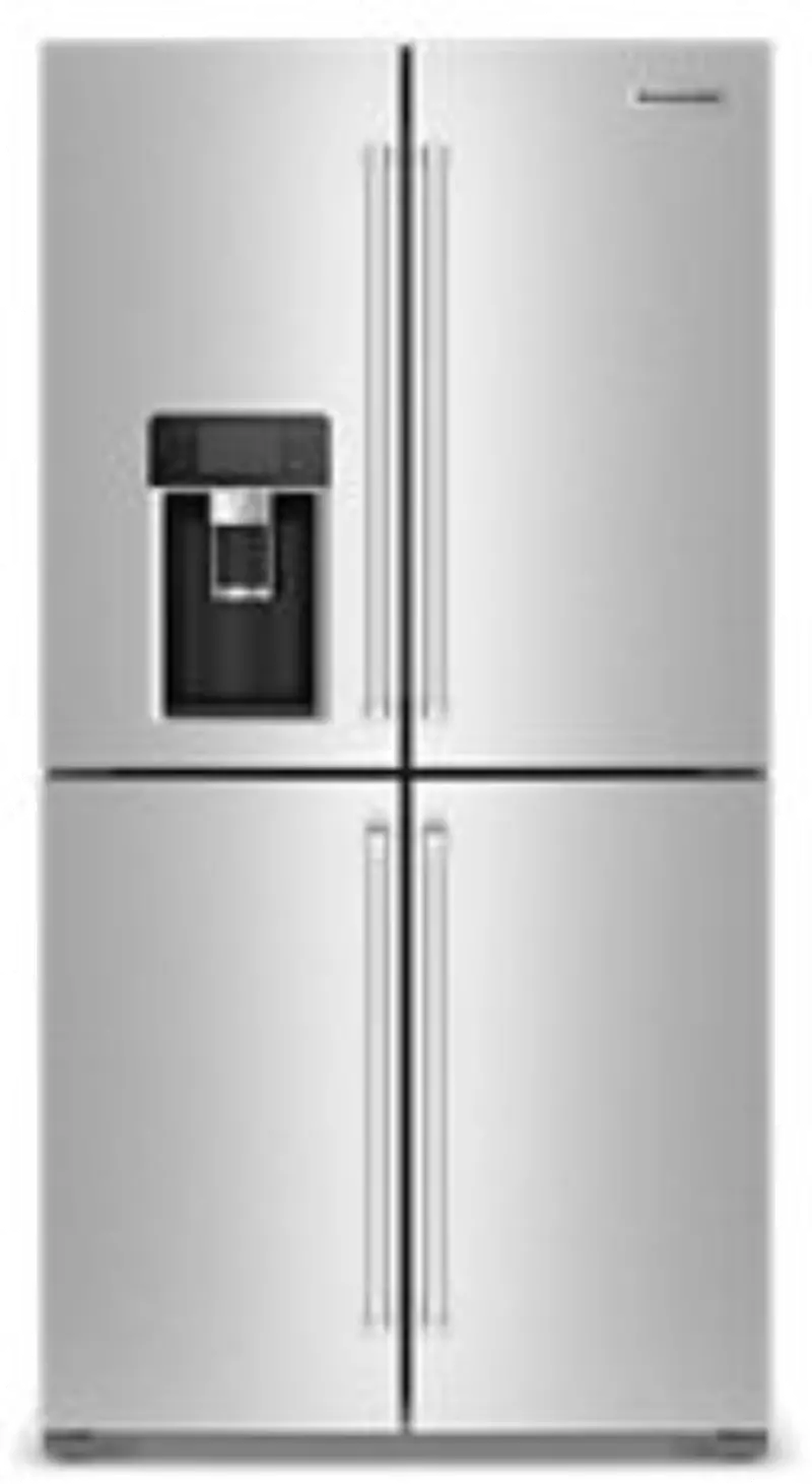 KitchenAid® 19.4 Cu Ft 4-Door Flex Refrigerator - Counter Depth Stainless Steel