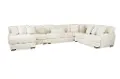 Hendrix Ivory 4 Piece Sectional