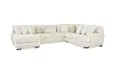Hendrix Ivory 3 Piece Sectional