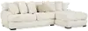 Hendrix Ivory 2 Piece Sectional