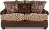 Laramie Two-Tone Brown Loveseat