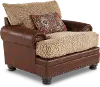 Laramie Two-Tone Brown Chair
