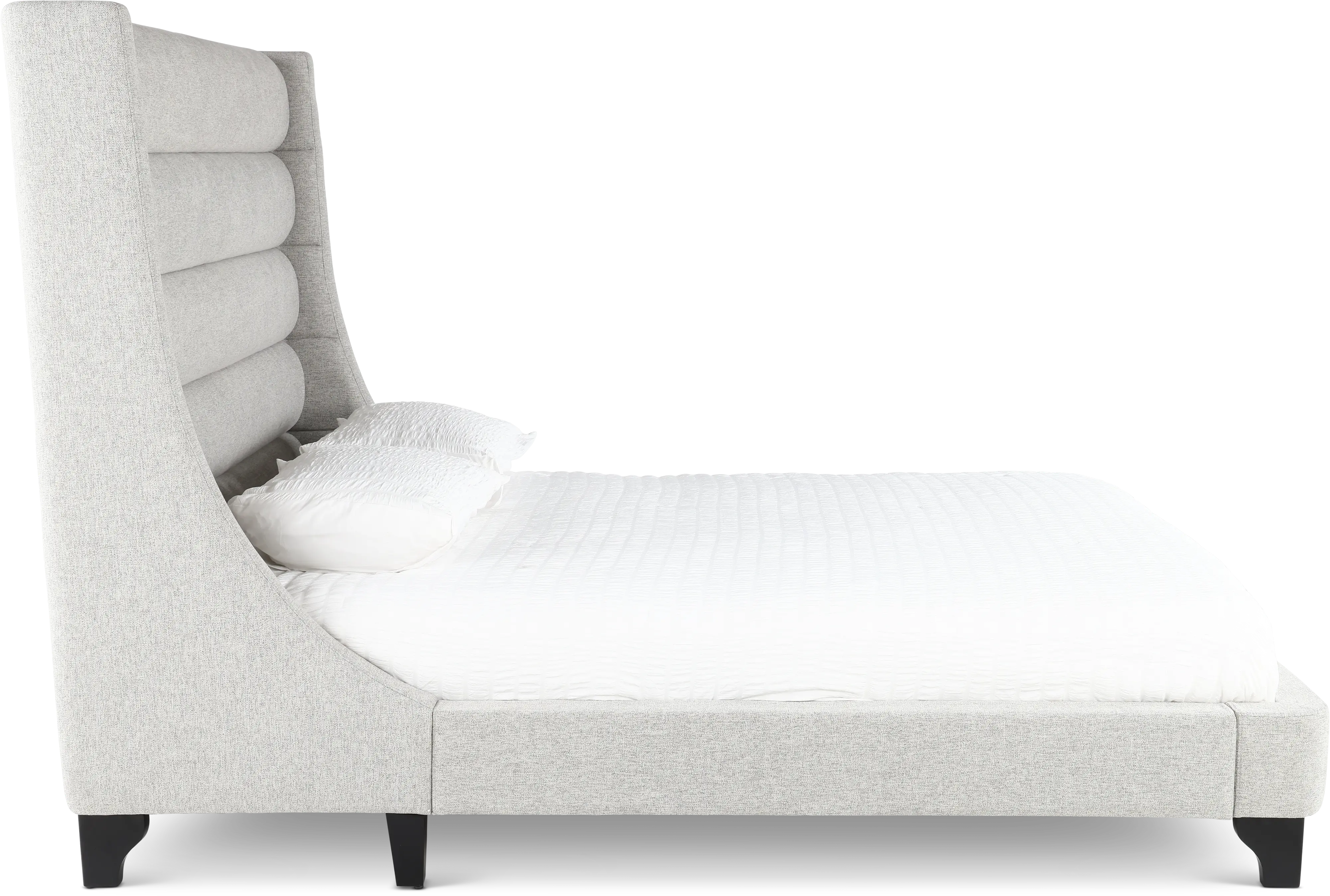 Jacob Gray Queen Upholstered Bed-6