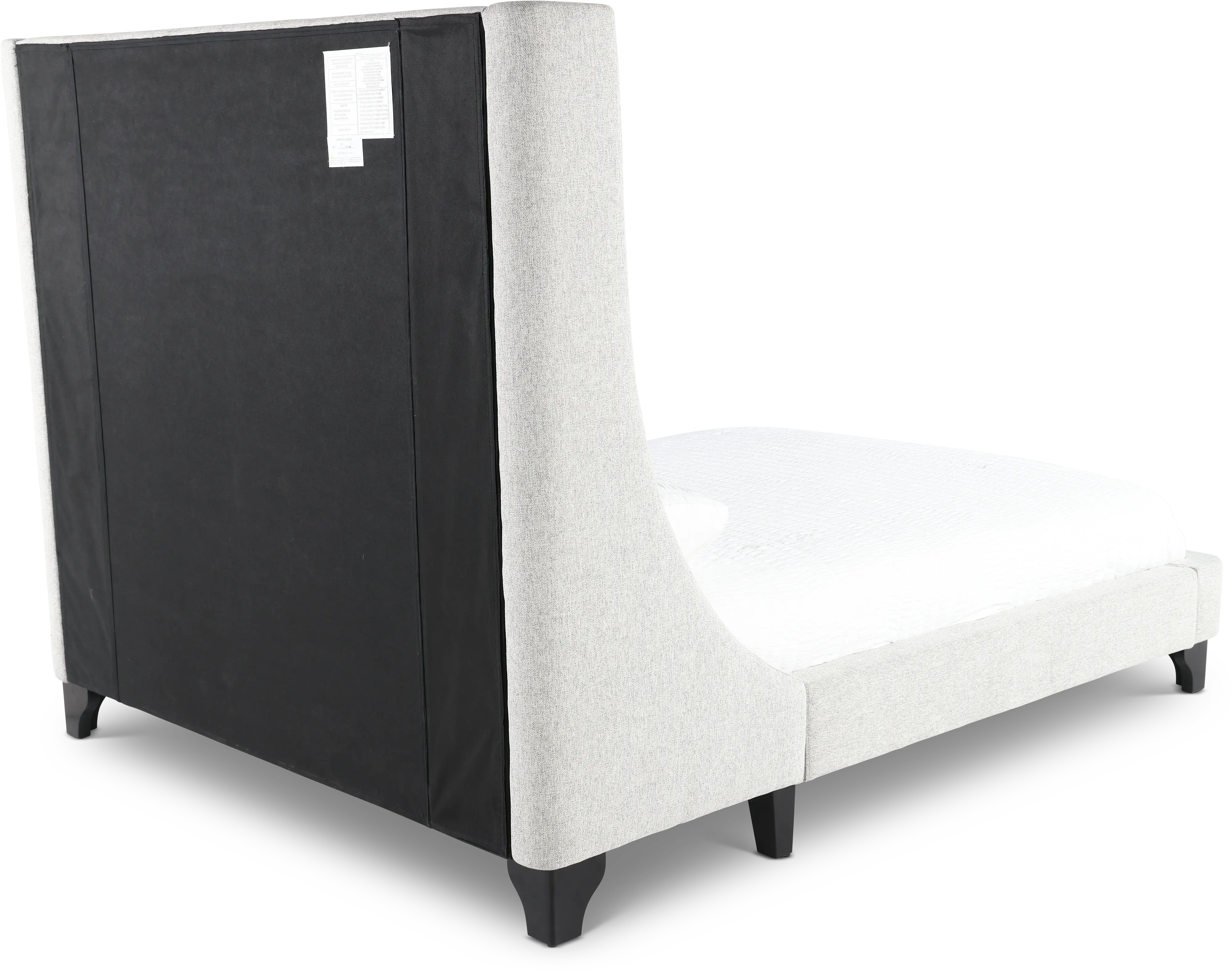 Jacob Gray Queen Upholstered Bed-7