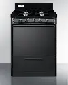 Summit 24  Gas Range - Black