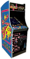 Namco Arcade Machine Ms. Pacman Galaga Pixel Bash Edition