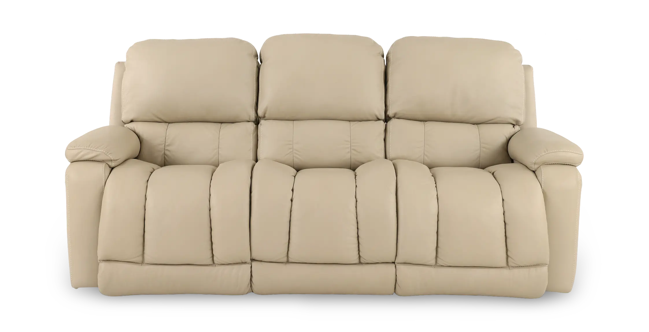 X44-530/W2/LB193032 Greyson Ice Power Reclining Sofa with Headrest and Lumbar-1