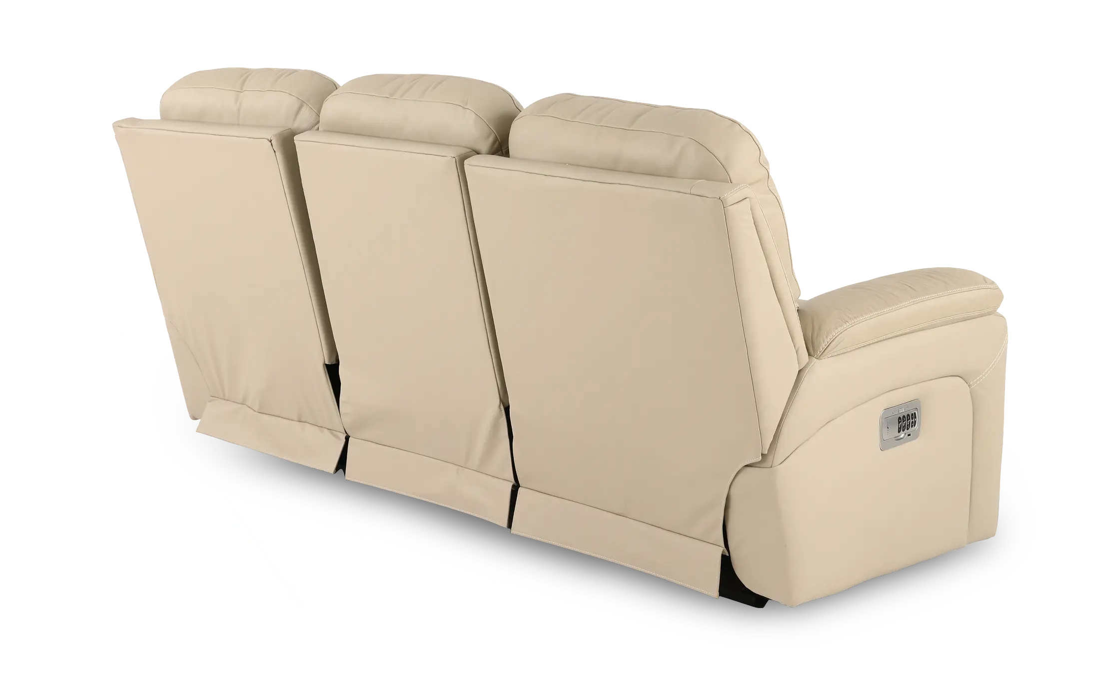 X44-530/W2/LB193032 Greyson Ice Power Reclining Sofa with Headrest and Lumbar-6
