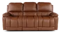 X44-530/W2/LB193077 Greyson Caramel Power Reclining Sofa with Headrest and Lumbar