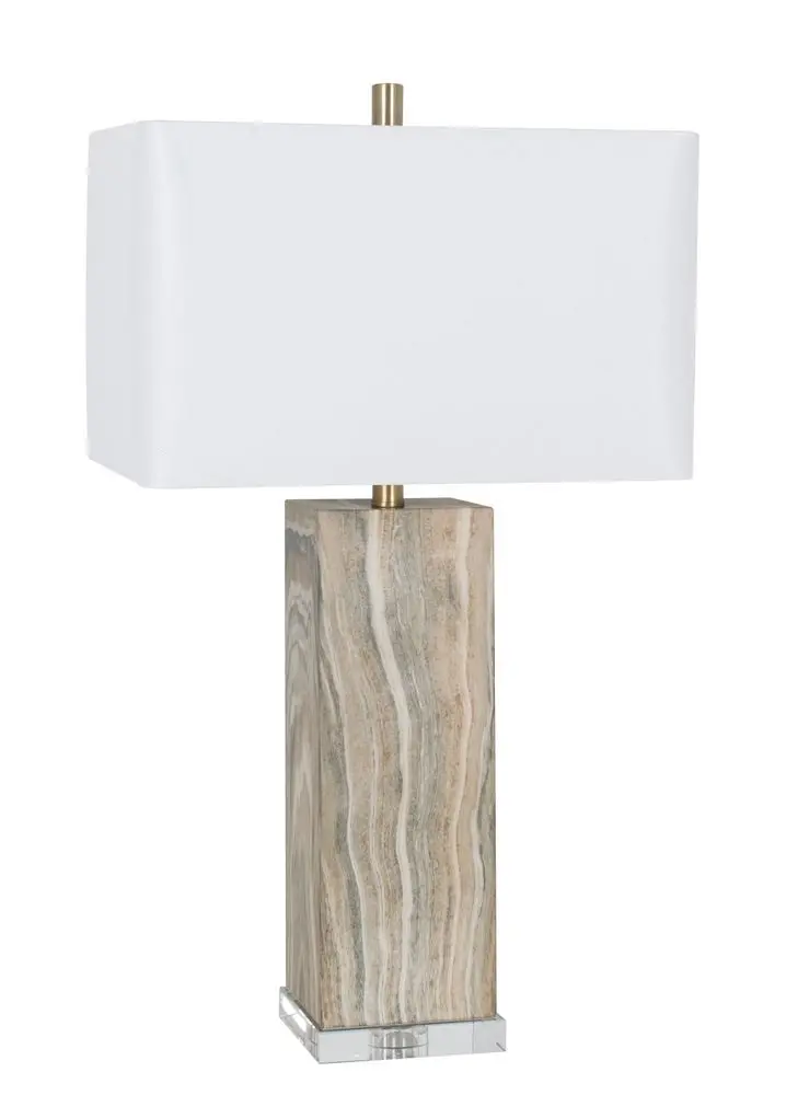 30 Gray and Brown Table Lamp-1