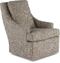 Norton Brown and Black Swivel Chair