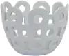 Pierced White Bowl