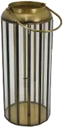 Clear Glass Metal Lantern