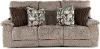 762821/1963-19 Joya Mushroom Tan Power Reclining Sofa with Heat and Massage