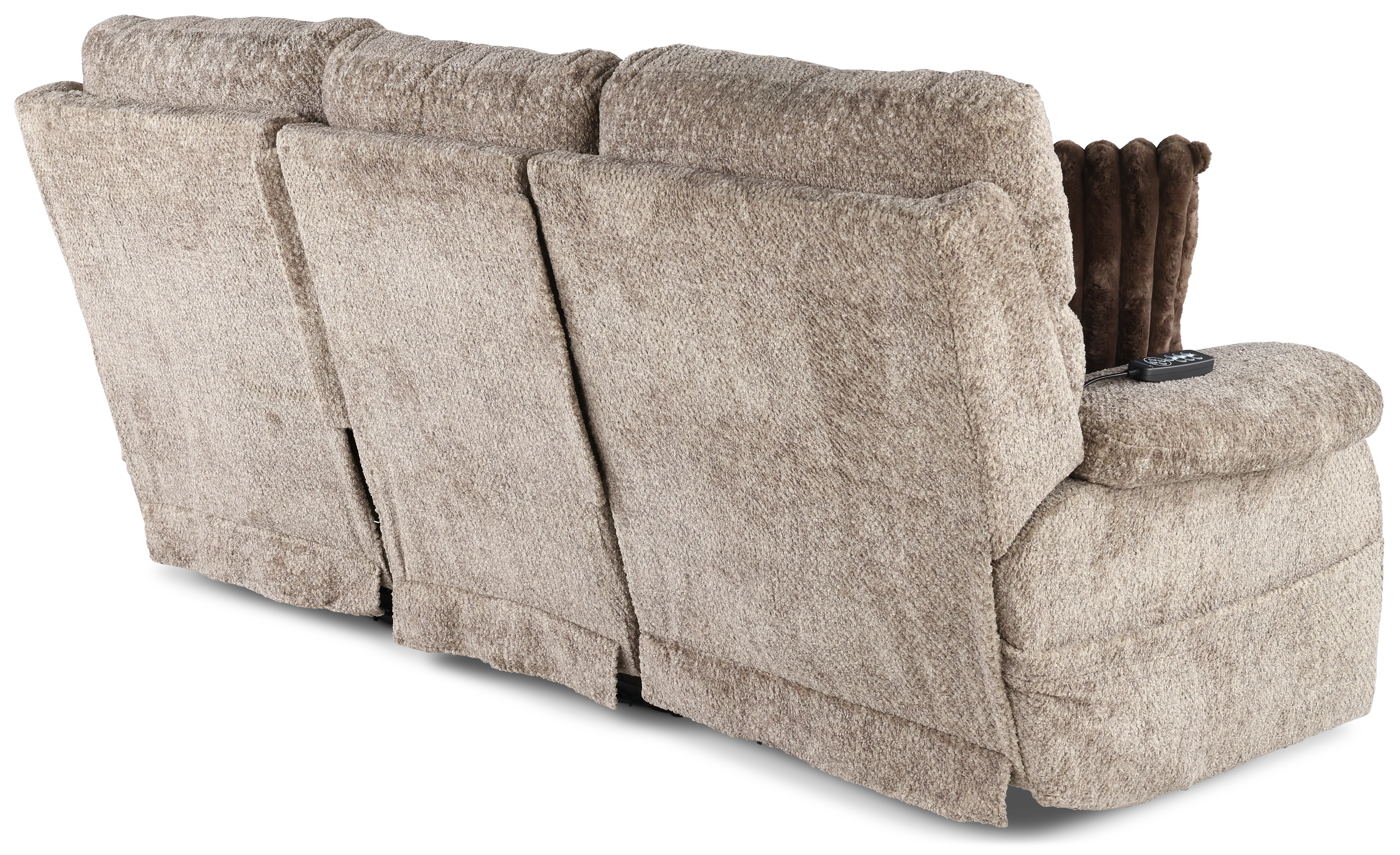 762821/1963-19 Joya Mushroom Tan Power Reclining Sofa with Heat and Massage-6