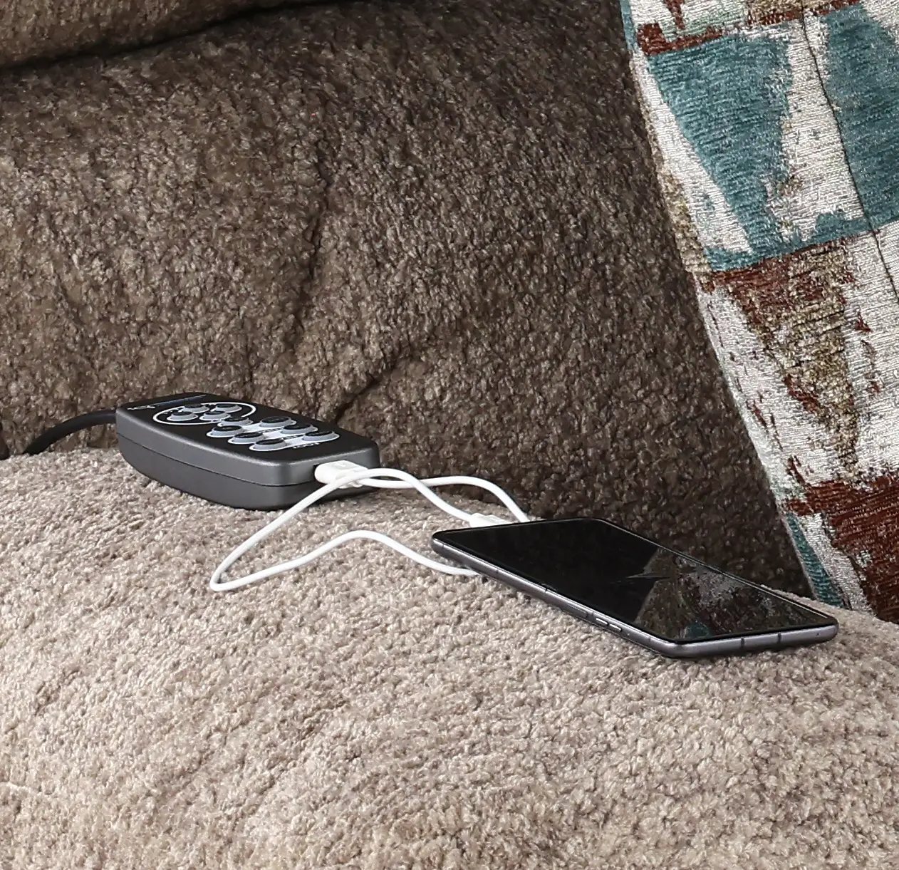 762821/1963-19 Joya Mushroom Tan Power Reclining Sofa with Heat and Massage-7
