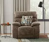 762820-7/1963-19 Joya Mushroom Tan Power Recliner with Heat and Massage