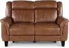 Kimball Caramel Power Reclining Loveseat