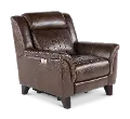 Kimball Chocolate Power Recliner