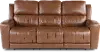 Pierce Caramel Brown Power Reclining Sofa