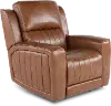 Pierce Caramel Brown Power Recliner
