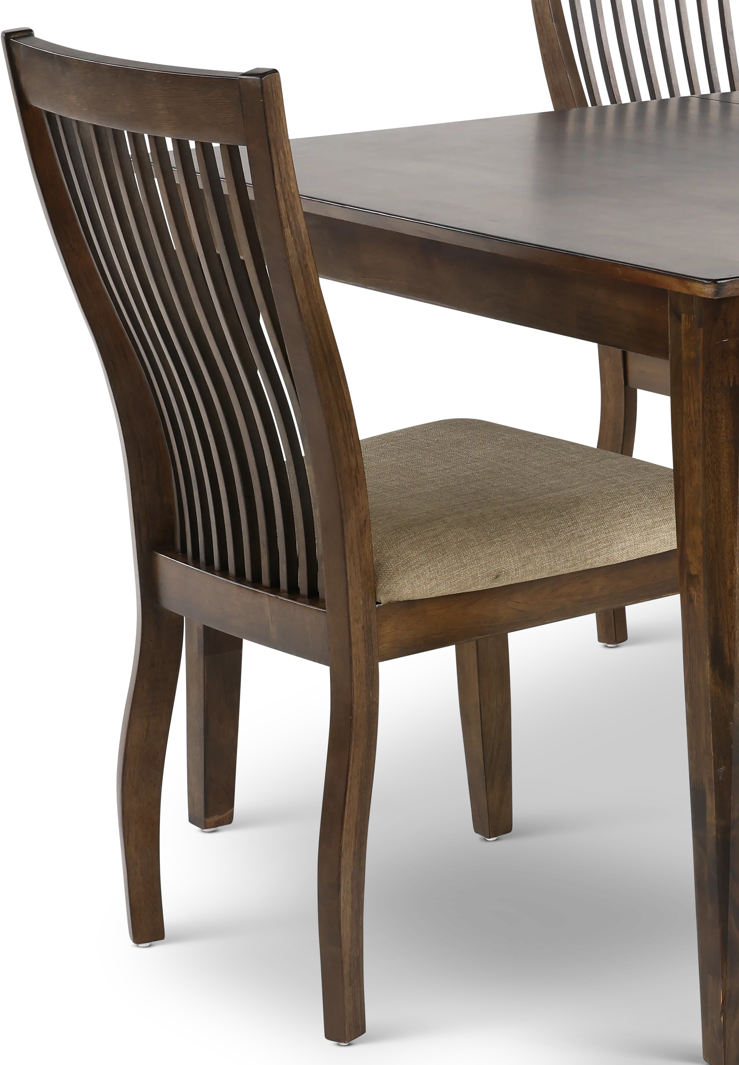 Zoey Brown 5 Piece Dining Room Set-6