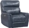Reed Indigo Power Recliner with Lumbar Support