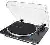 AT-LP70XBT-BS Audio-Technica Consumer AT-LP70XBT Fully Automatic Belt-Drive Turntable with Bluetooth - Black and Silver