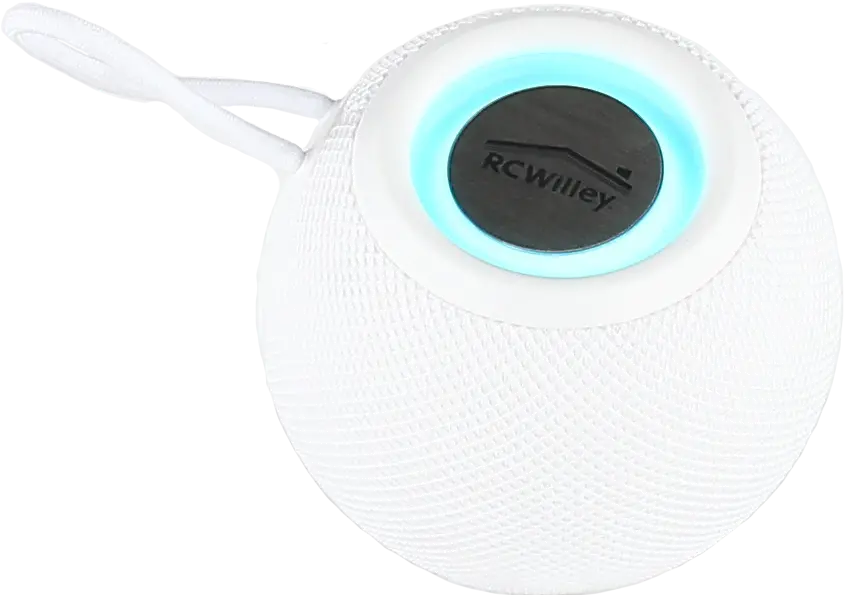 4.5 Inch White Mini Bluetooth Speaker-2