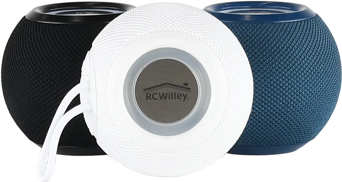 4.5 Inch White Mini Bluetooth Speaker-5