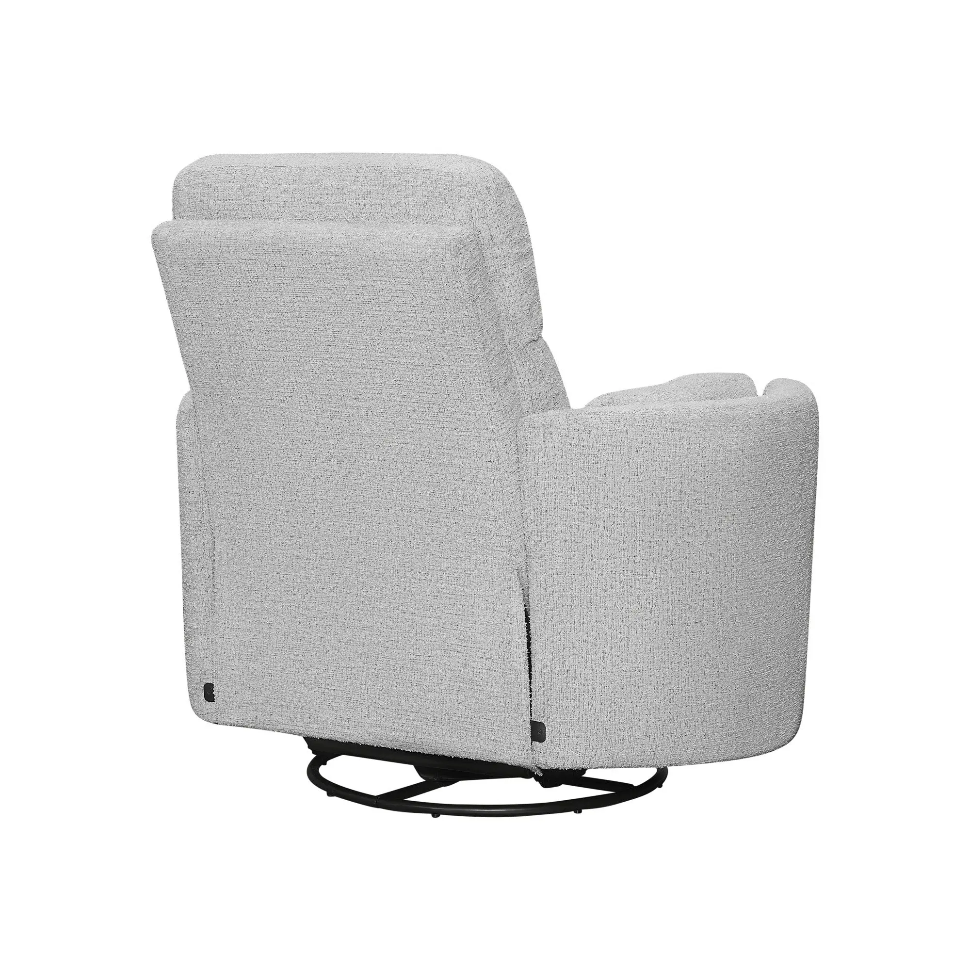 McCartney Linen Swivel Glider Power Recliner-6