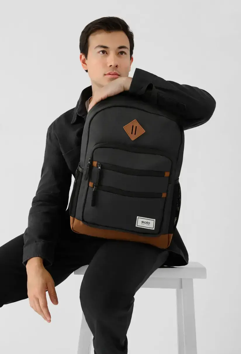 UBN795-4 Solo Re:fresh 15.6 Backpack - Black-11