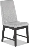 Maywood Espresso Brown and Gray Dining Chair
