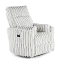 Mondo Avendio Silver Swivel Recliner