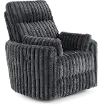 Mondo Avendio Gunmetal Swivel Recliner
