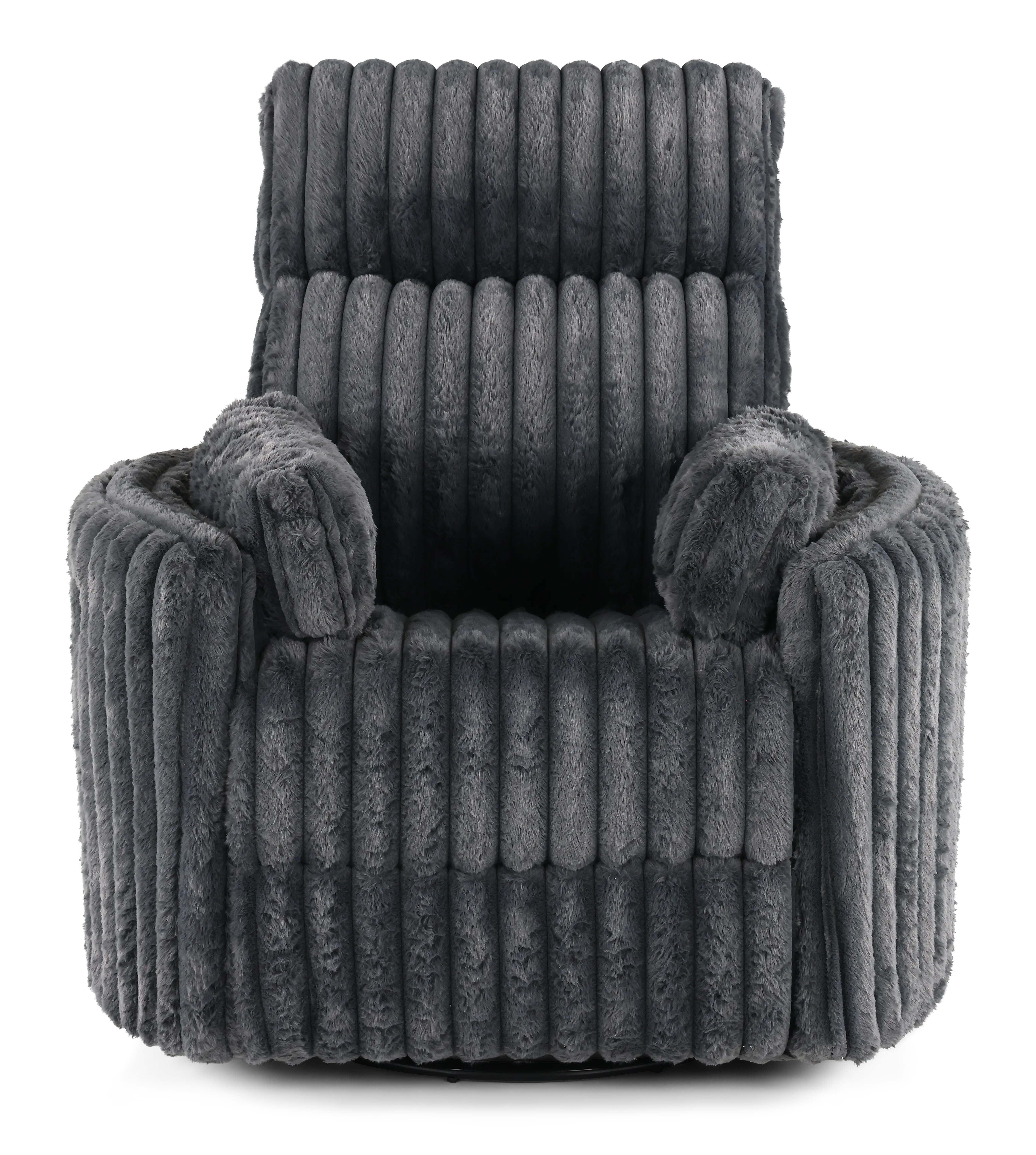 Mondo Avendio Gunmetal Swivel Recliner-4