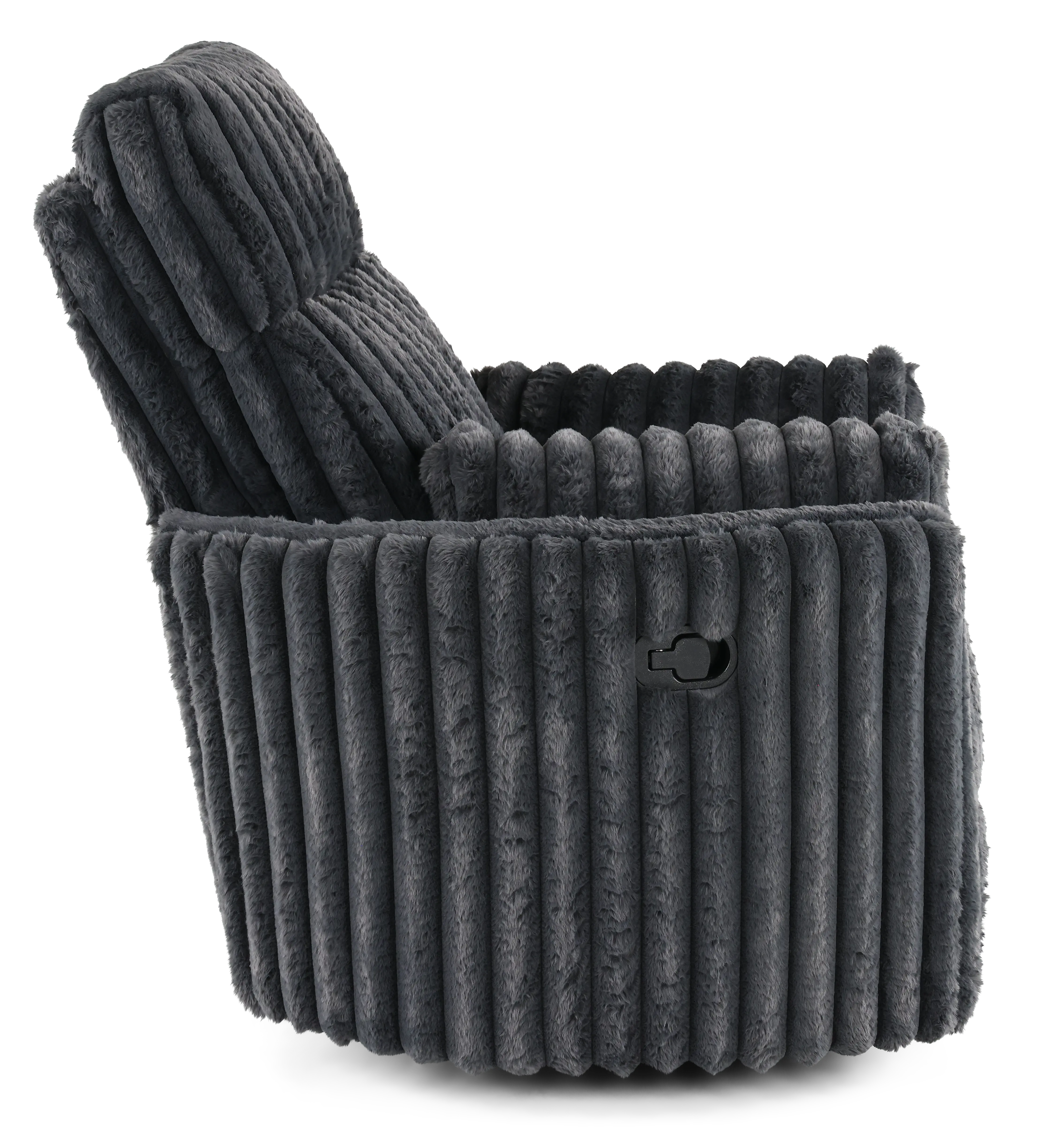 Mondo Avendio Gunmetal Swivel Recliner-7