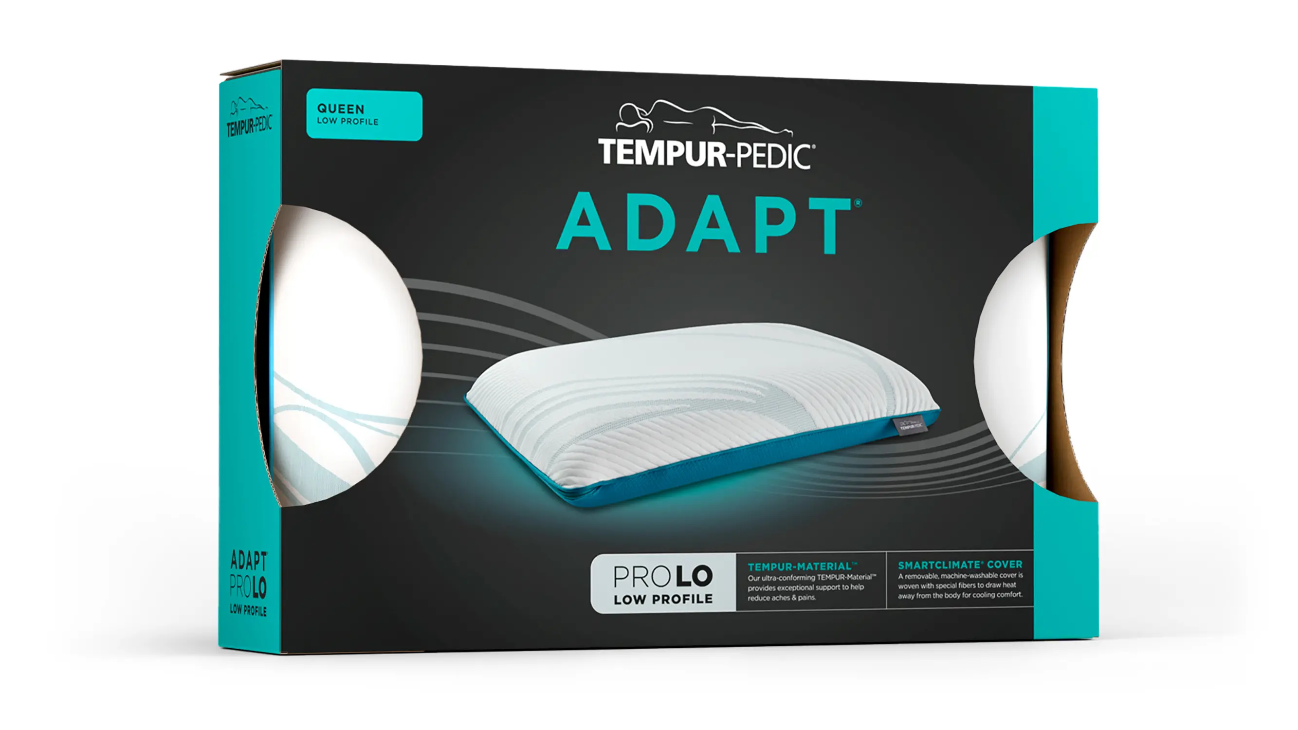 153742P5 Tempur-Pedic TEMPUR-Adapt® ProLo Queen Pillow-6