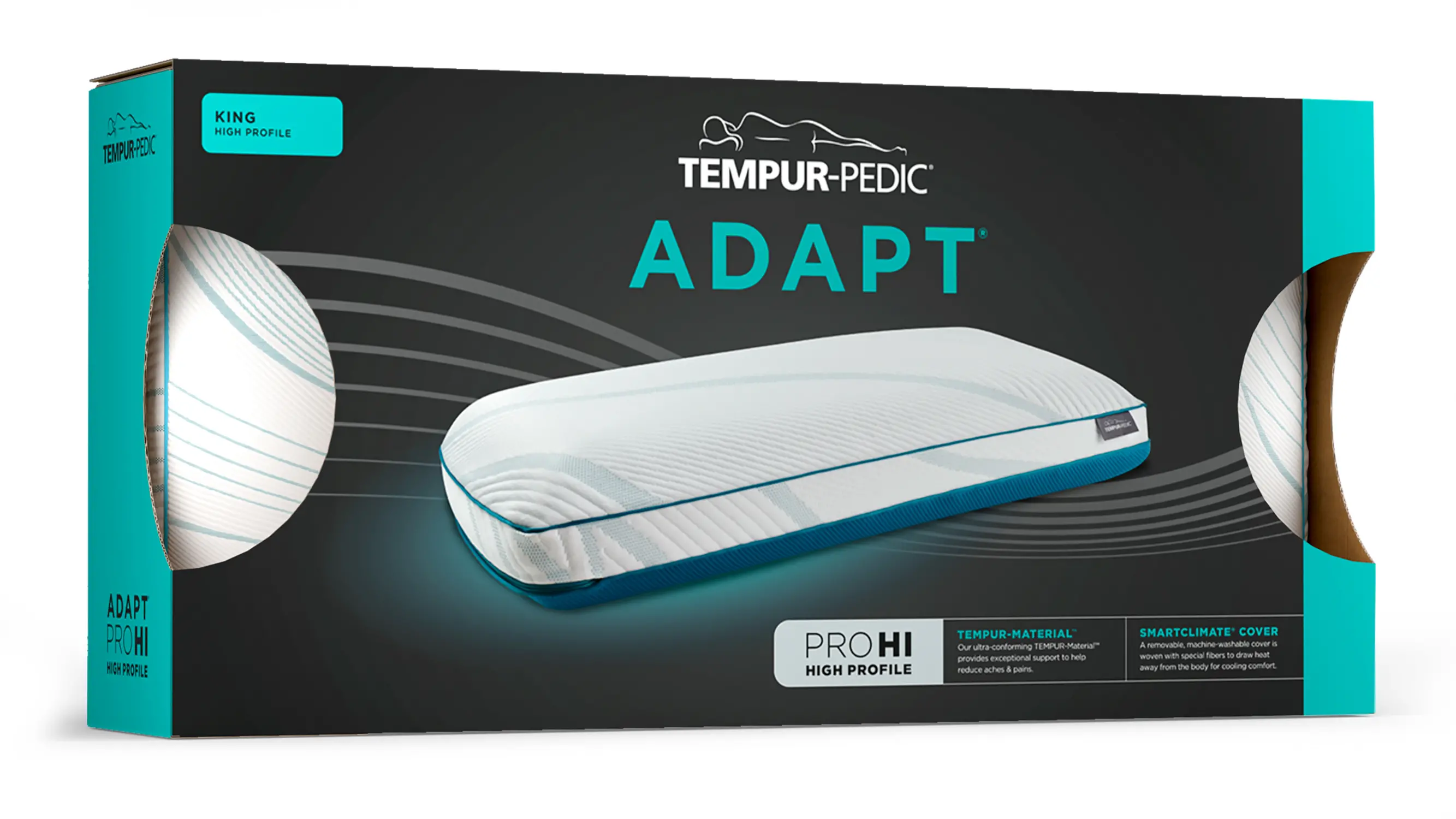 153762P6 Tempur-Pedic TEMPUR-Adapt® ProHi King Pillow-6