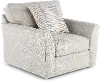 Artemis Beige Swivel Chair
