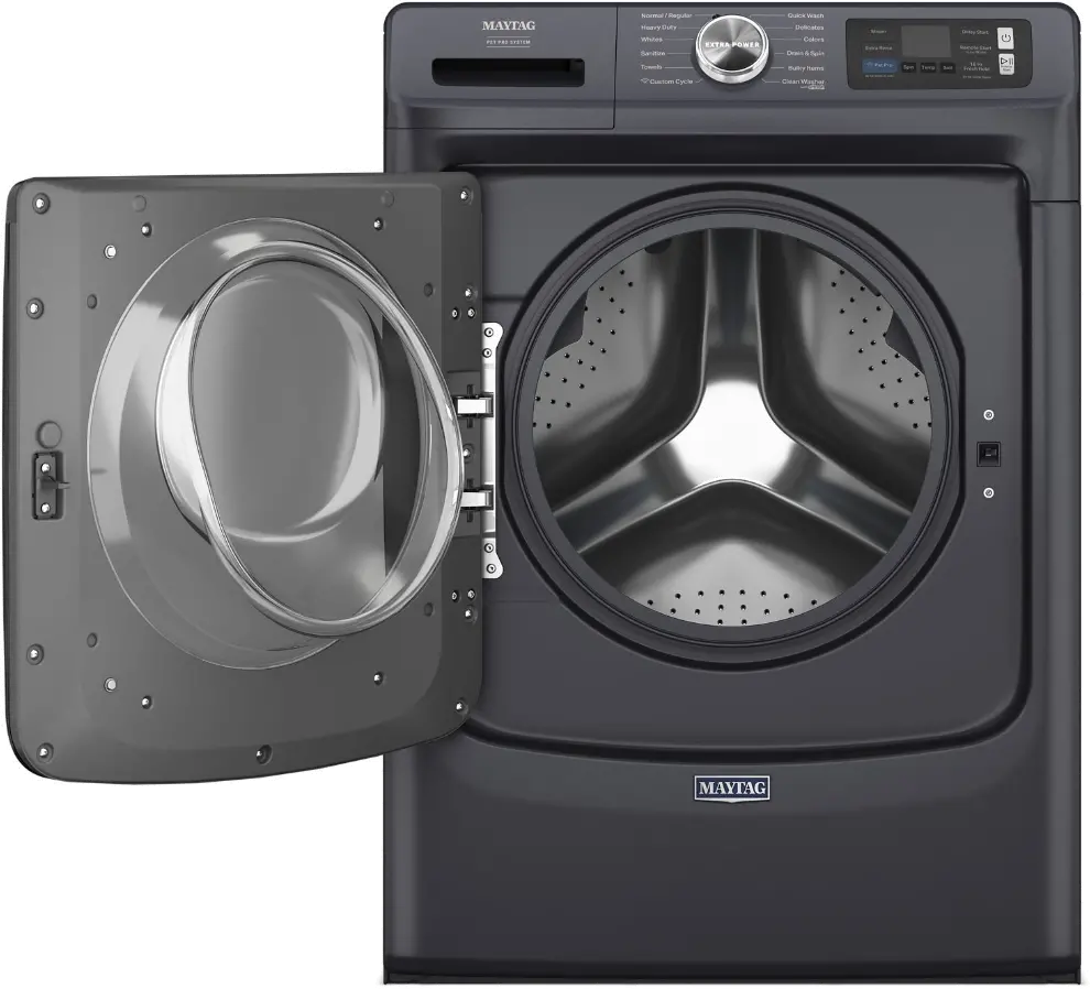 MFW7020RF Maytag 5.0 Cu Ft Smart Pet Pro Front Load Washer - Midnight Steel-5