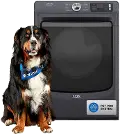 MED7020RF Maytag 7.4 Cu Ft Smart Pet Pro Electric Dryer - Midnight Steel